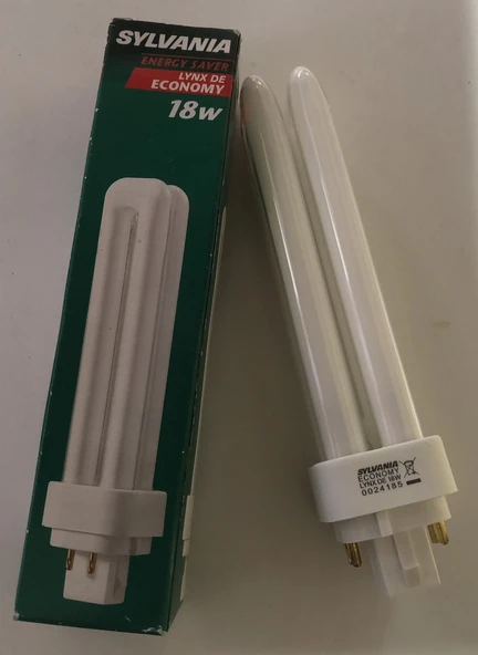 SYLVANIA ENERGY SAVER LYNX DE ECONOMY 840 18W/1050lm ürün görseli 1