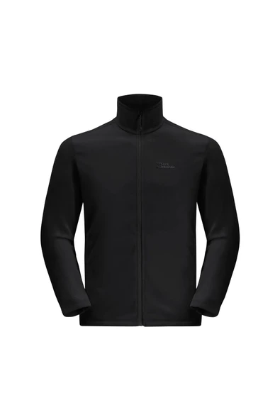 Jack Wolfskin Taunus FZ Erkek Polar Ceket Black ürün görseli 1