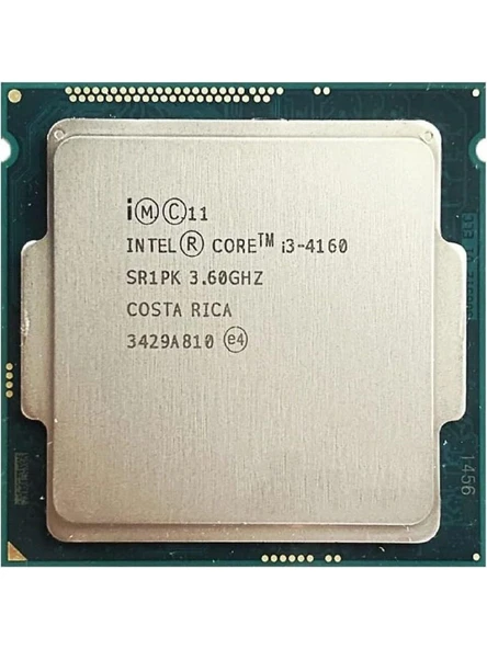 Intel Core i3 4160 3.60 Ghz 3mb Cache Lga 1150p - Tray (2EL) ürün görseli 1