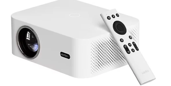 Wanbo X2 Max 450 Lümen Full HD Wi-Fi Android Taşınabilir LED Projeksiyon Cihazı-AMBALJ HASARLI (SIFIR KONDİSYODA) ürün görseli 1