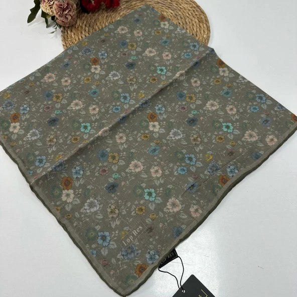 Lop'res Soft Pamuklu Eşarp  LDN9204 ürün görseli 1