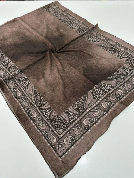 ARSEL MODA Desenli Kraş Şal BCA0603 ürün görseli 1