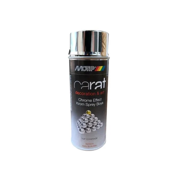 Motip Carat Krom Effect Sprey Boya 400 ML ürün görseli 1