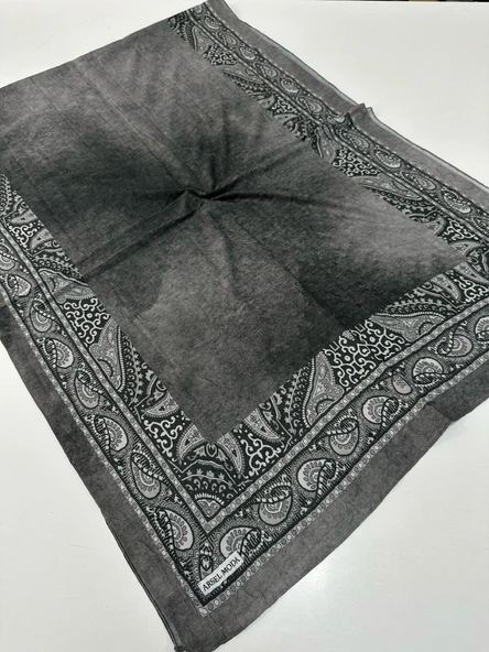 ARSEL MODA Desenli Kraş Şal BCA0612 ürün görseli 1
