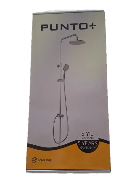 Pumto 201 Round Duş Kolonu Krom A45936 - Resim 2