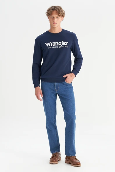Texas Pamuklu Straight Fit Cepli Esnek Jean Kot Denim Pantolon Wrangler ürün görseli 1