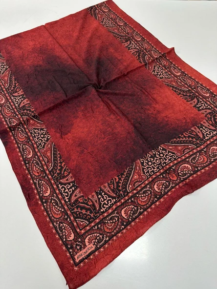 ARSEL MODA Desenli Kraş Şal BCA0609 ürün görseli 1