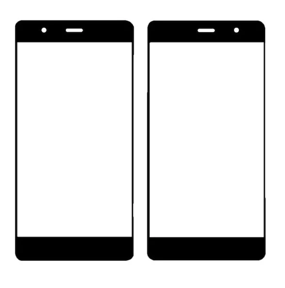 Hwi Uyumlu Honor 8 Ön Cam Siyah Ocalı ( Ekran Koruyucu Değildir ) ürün görseli 1