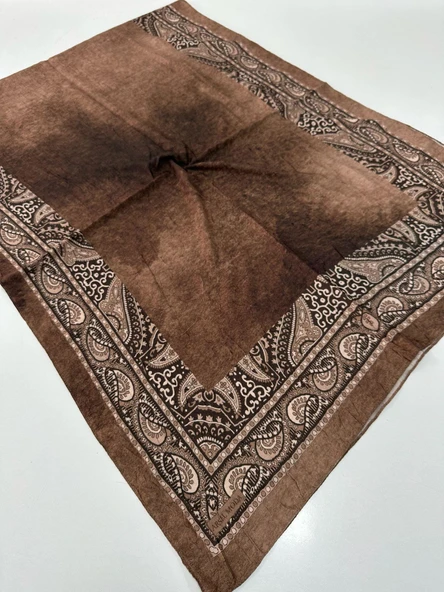 ARSEL MODA Desenli Kraş Şal BCA0607 ürün görseli 1