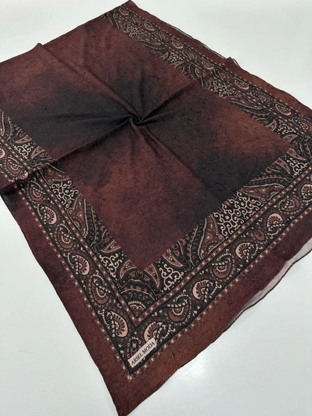 ARSEL MODA Desenli Kraş Şal BCA0605 ürün görseli 1