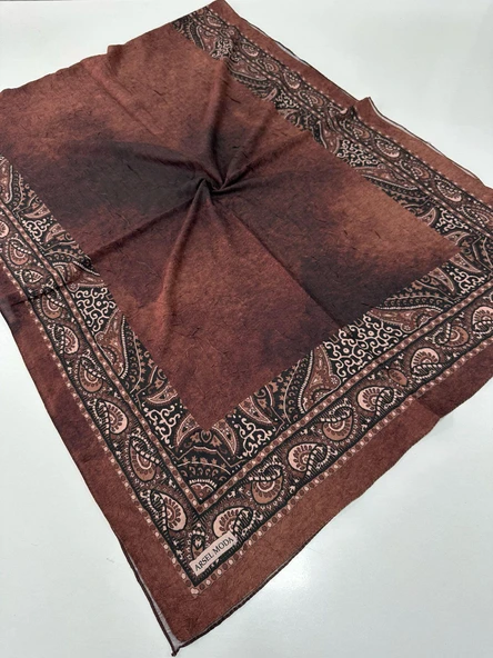 ARSEL MODA Desenli Kraş Şal BCA0611 ürün görseli 1
