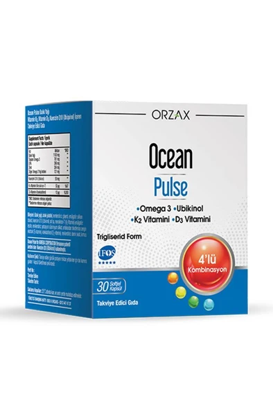 Ocean Pulse Balık Yağı 30 Kapsül ürün görseli 1