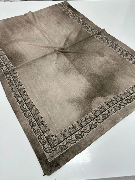 ARSEL MODA Desenli Kraş Şal BCA0512 ürün görseli 1