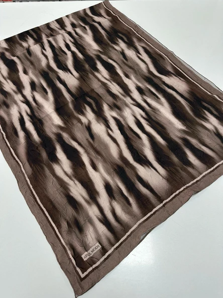 ARSEL MODA Desenli Kraş Şal BCA0308 ürün görseli 1