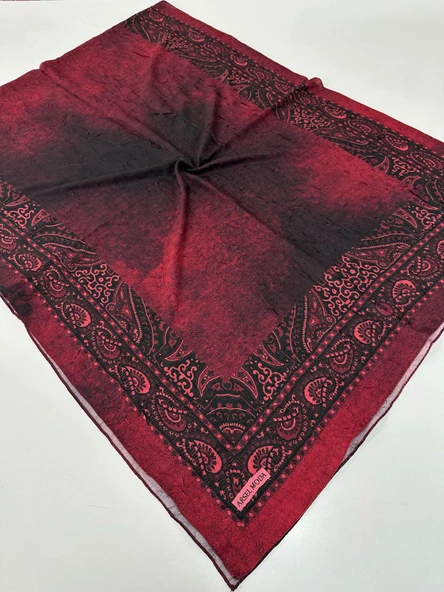 ARSEL MODA Desenli Kraş Şal BCA0602 ürün görseli 1