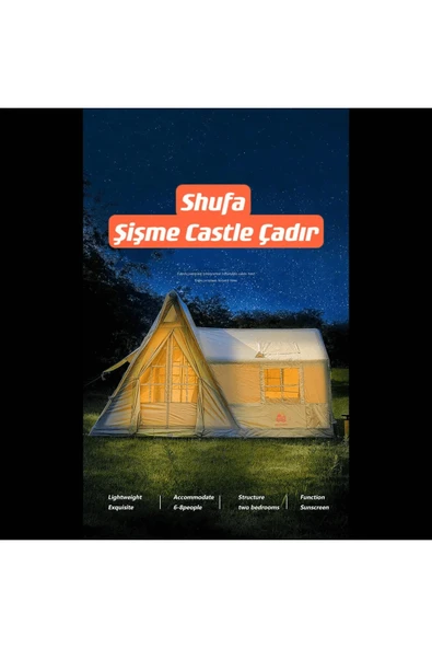 Shufa Castle Şişme Çadır - Resim 8