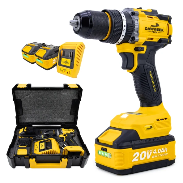 DAWREEK TECH Akülü Vidalama DT03D - Resim 2