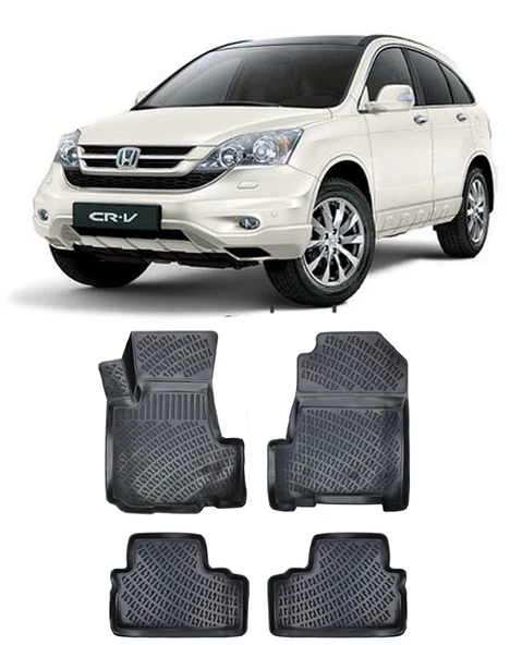 Honda CRV 2006-2012 BTM 3D Havuzlu Paspas ürün görseli 1