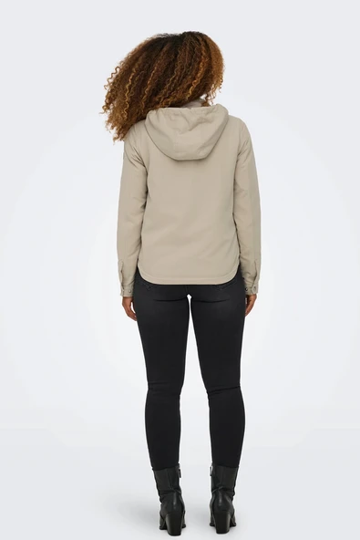 15218613 ONLSKYLAR HOOD SPRING JACKET CC OTW - Resim 4