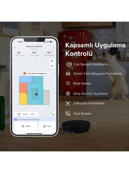 Roborock Q5 Pro Akıllı Robot Süpürge - Resim 8