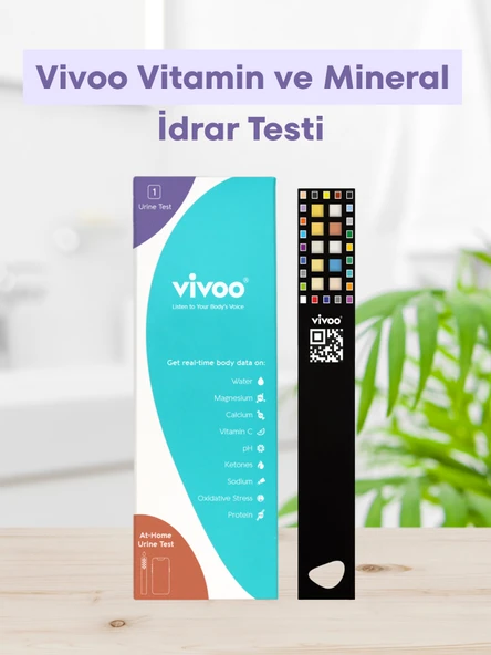 Vivoo Vitamin ve mineral Testi (idrar testi) Tek Kullanımlık ürün görseli 1