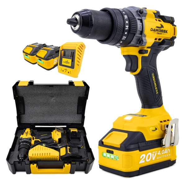 DAWREEK TECH Akülü Vidalama DT04D - Resim 2