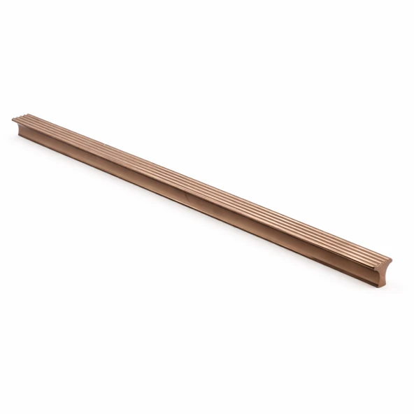 Foça Çizgili Bronz 512 mm 51.2 cm Çekmece Kulp Modern Metal Dolap Kulbu Mutfak Banyo Gardırop ürün görseli 1