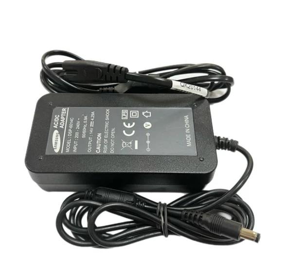 SAMSUNG 14 V 4,143A STANDART UÇLU 5X2.5 ADAPTÖR A5814_DSM ürün görseli 1