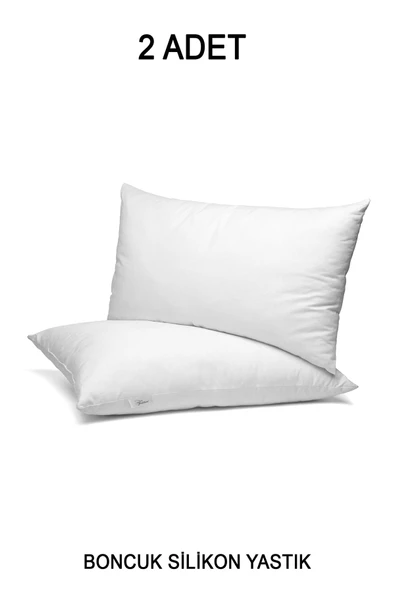 Vionel Home 2 Adet Ekonomik Premium Otel Yastığı, Boncuk Silikon 50 x 70 ürün görseli 1