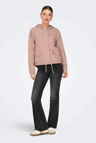 15218613 ONLSKYLAR HOOD SPRING JACKET CC OTW - Resim 2