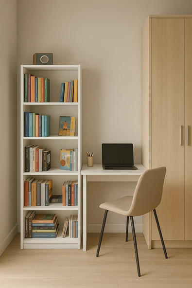 Alesta Life 5 Raflı/Gözlü Kitaplık ürün görseli 1
