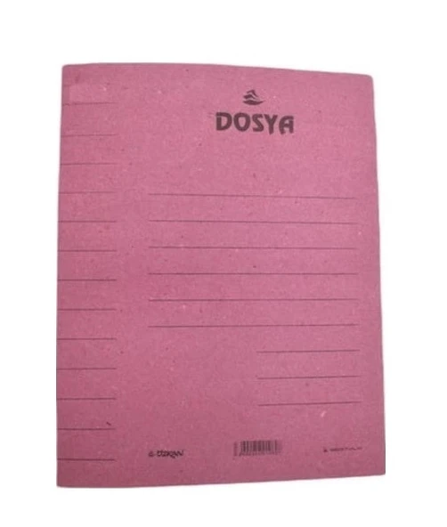 Özkan - Armat Tam Kapaklı Dosya Karton 50 Adet Pembe ürün görseli 1