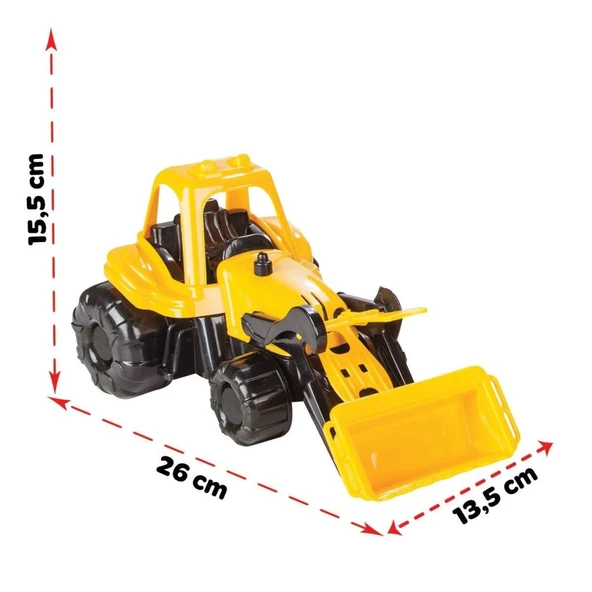 06 518 Power İş Makineli Kamyon - Resim 5
