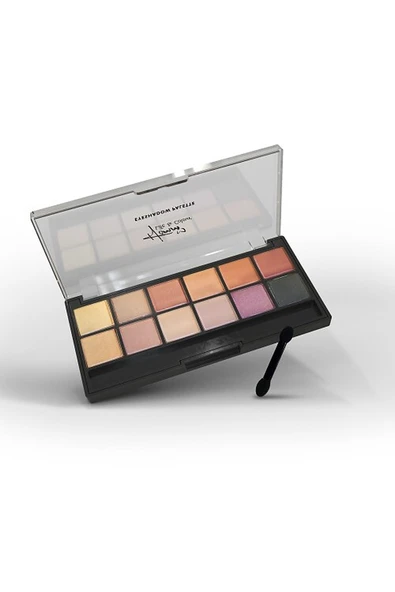 HOMM LIFE & COLOUR EYESHADOW PALETTE PINK SAND 12Lİ FAR PALETİ 1.5 x 12 Gr. ürün görseli 1
