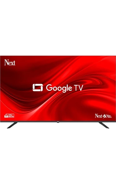 Next YE-55GFSG8-4K 4K Ultra HD 55" 140 Ekran Uydu Alıcılı Google Smart LED TV ürün görseli 1
