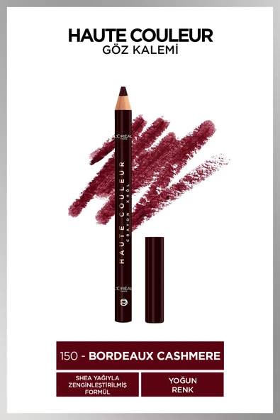 L'Oréal Paris Haute Couleur Göz Kalemi - 150 Bordeaux Cashmere ürün görseli 1