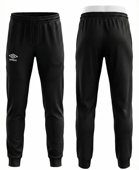 UMBRO Peak Siyah Erkek Eşofman Altı - TD0164 ürün görseli 1