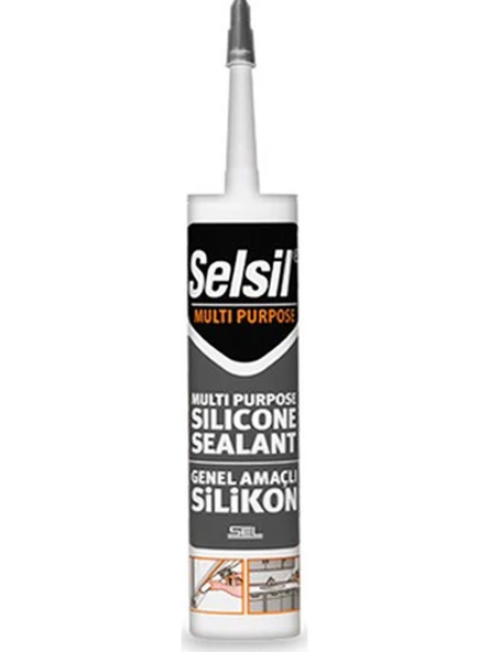 Selsil Şeffaf Silikon ve Silikon Tabancası - Resim 2