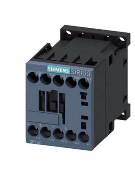Siemens Sirius Kontaktör 3RT2018-1BB42 7.5kW 16A 24VDC 1NC Vida Bağlantılı S00 Boy 3 Kutuplu AC-3E/AC3 ürün görseli 1