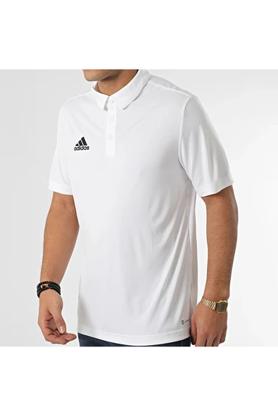 Ent22 Polo Erkek Futbol Polo Tişört HC5067 Beyaz ürün görseli 1