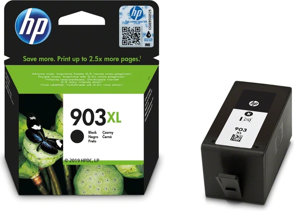 HP 903XL Siyah Mürekkep Kartuş T6M15AE ürün görseli 1