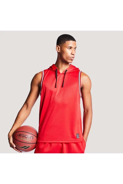 Lescon 1056 Basketbol Kolsuz Üst - Kırmızı - Xl ürün görseli 1