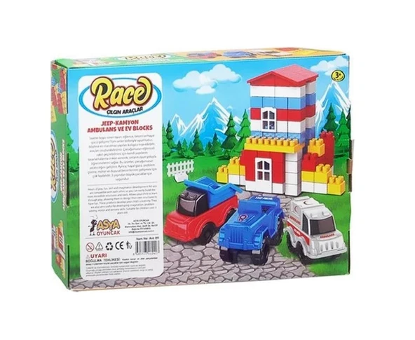 Ant Blocks 100 Parça City Set Ant 011 - Resim 2