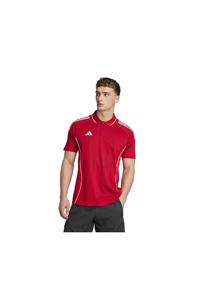 Tiro25C Erkek Futbol Polo Yaka Tişört JY1805 Kırmızı ürün görseli 1