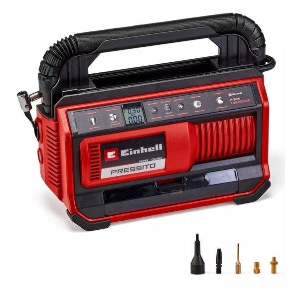 Einhell PRESSITO 18/25 Hybrid Akülü Elektrikli Solo Hibrit Kompresör 4020430 ürün görseli 1