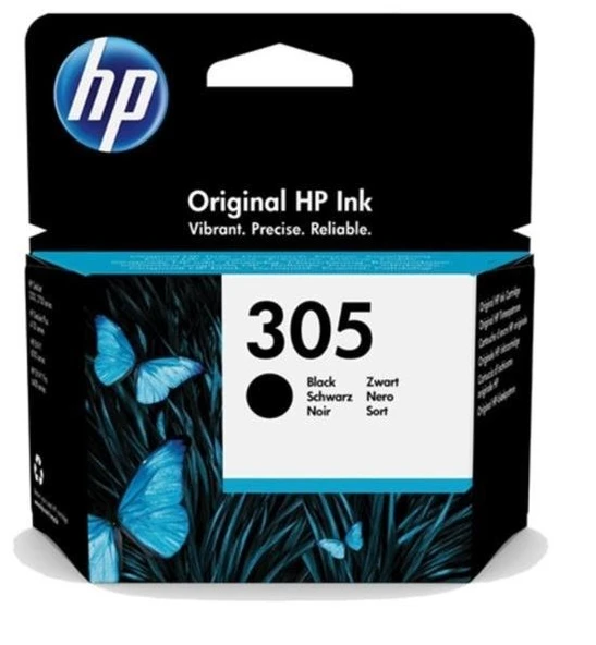 Hp 305 (3ym61ae) Orjinal Siyah Kartuş, Hp Deskjet 2710 - Deskjet 2720 ürün görseli 1