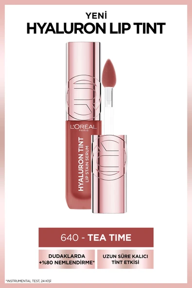 L'Oréal Paris Hyaluron Lip Tint - 640 Tea Time ürün görseli 1
