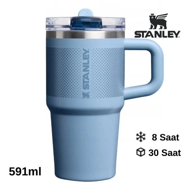 Stanley The Quencher ProTour Flip Straw  Pipetli Termos 0,60 LT Pipetli Matara ürün görseli 1