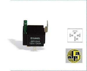 Unıversal Role-24v Sigortalı 30a 4 Uçlu 30-87-86-85 - Sanel-Sr2444 ürün görseli 1