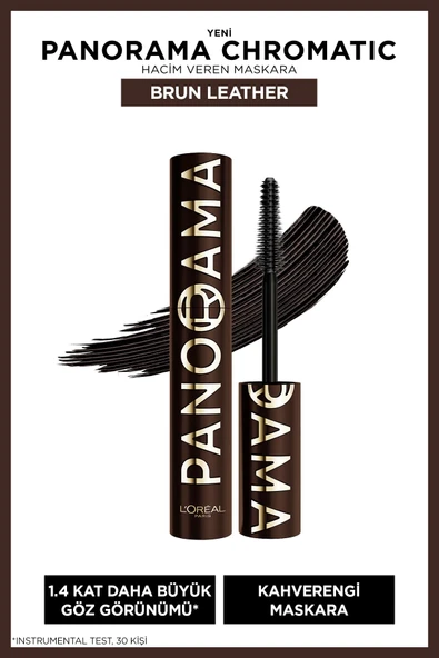 L'Oréal Paris Panorama Chromatic Maskara Brun Leather ürün görseli 1